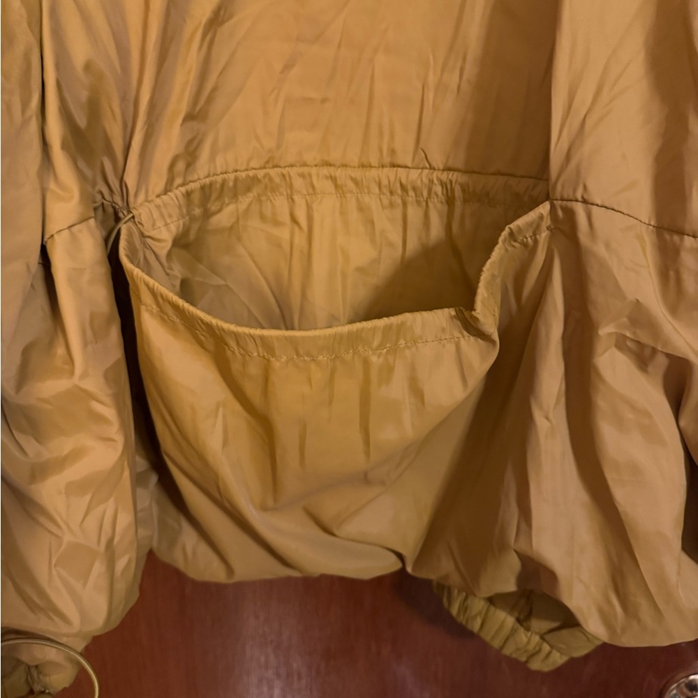 Mustard Yellow Quilted Packable Puffer Jacket - Picture 5 of 7